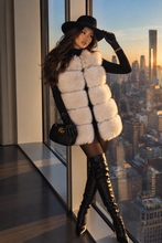 Load image into Gallery viewer, Five Row Fox Fur Gilets