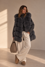 Load image into Gallery viewer, Classic Long Fox Fur Gilets