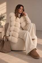 Load image into Gallery viewer, Classic Long Fox Fur Gilets