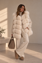 Load image into Gallery viewer, Classic Long Fox Fur Gilets