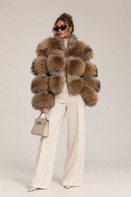 Load image into Gallery viewer, Raccoon Knit Jacket