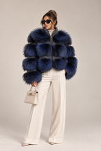 Load image into Gallery viewer, Raccoon Knit Jacket