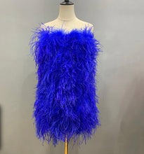 Load image into Gallery viewer, Feather Dress