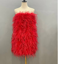 Load image into Gallery viewer, Feather Dress