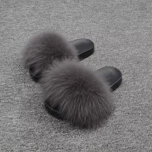 Fox Fur Sliders