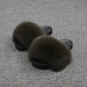 Fox Fur Sliders