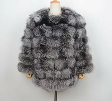 Load image into Gallery viewer, Seven Ring Fox Fur Coat