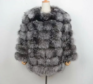 Seven Ring Fox Fur Coat