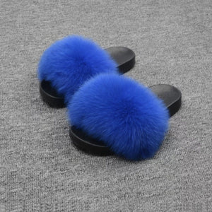 Fox Fur Sliders