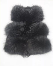 Load image into Gallery viewer, Three Row Raccoon Fur Gilets